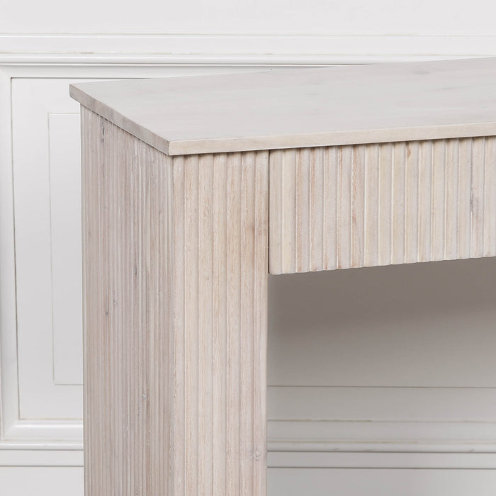 Blanche Acacia Fluted 154cm Console Table