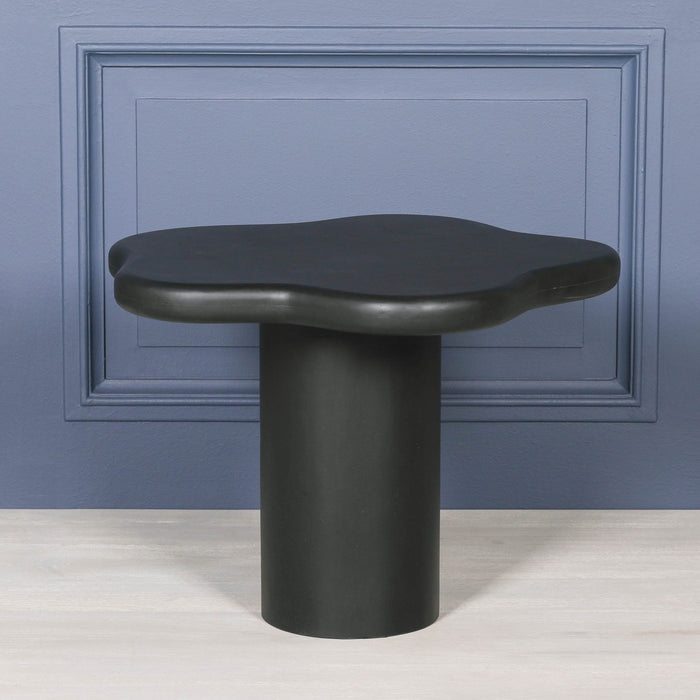 Black Painted Puddle Side Table