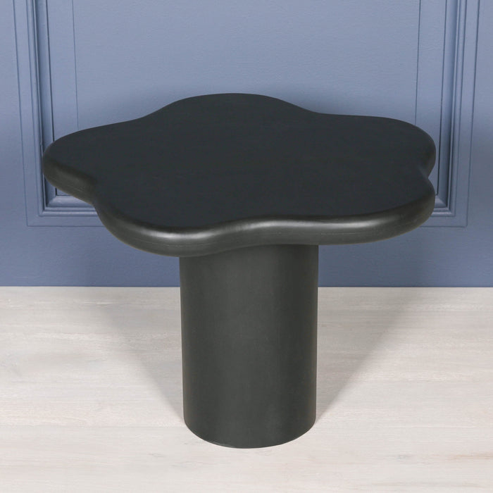 Black Painted Puddle Side Table