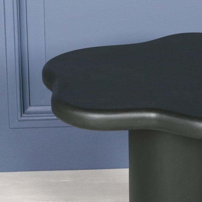 Black Painted Puddle Side Table