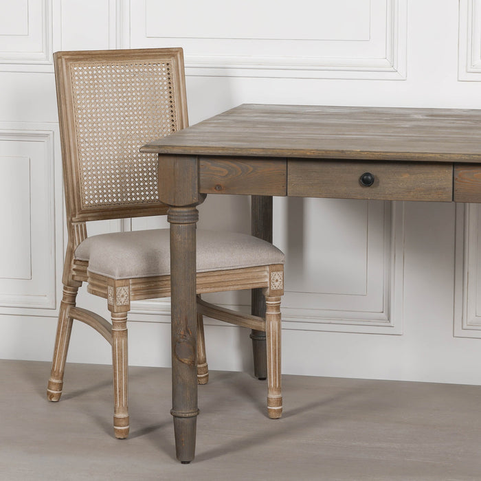 Rustic Pine 110cm Square Dining Table