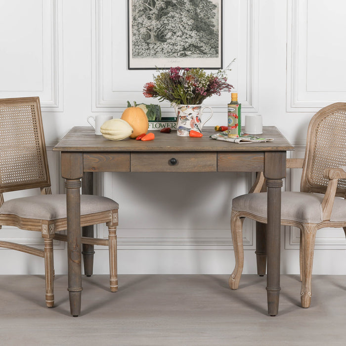 Rustic Pine 110cm Square Dining Table