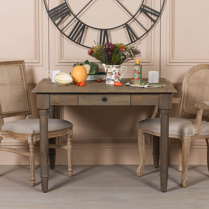 Rustic Pine 110cm Square Dining Table