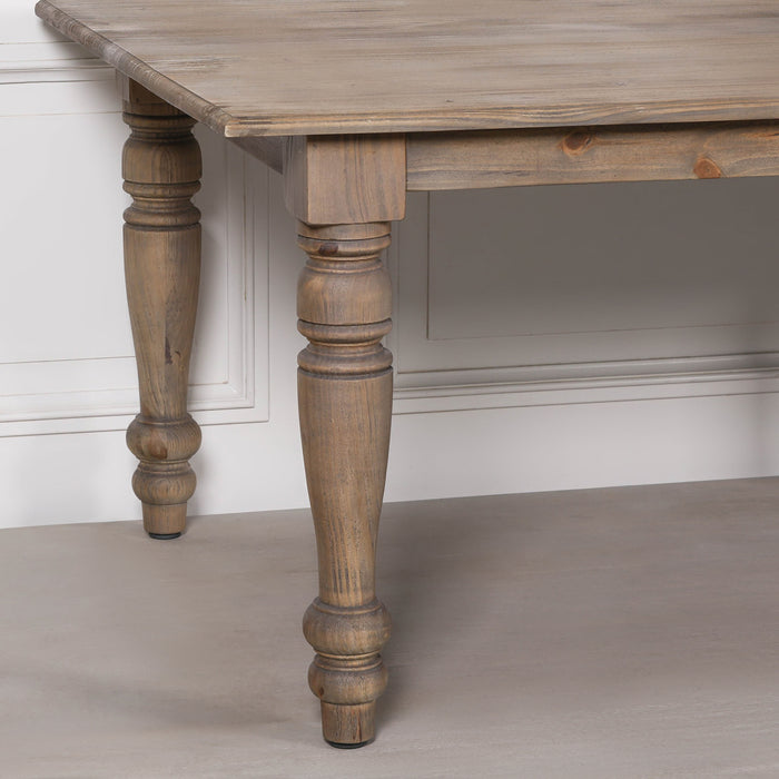 Rustic Pine Extra Large Farmhouse Dining Table 300cm