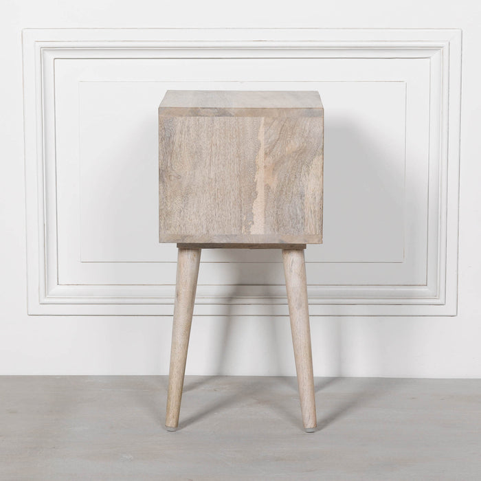 Blanchie Wooden Modern Bedside Table