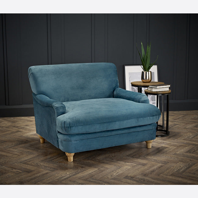 Plumpton Chair - Peacock Blue