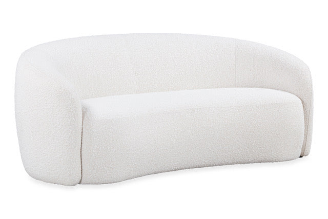 Bighton Sofa | Off White Boucle Fabric