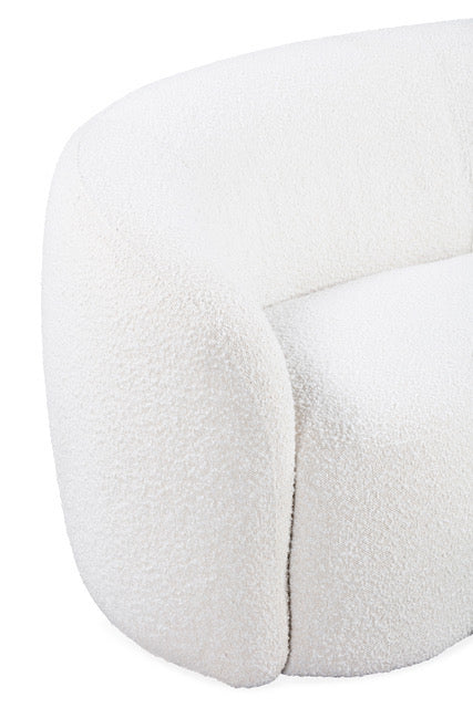 Bighton Sofa | Off White Boucle Fabric