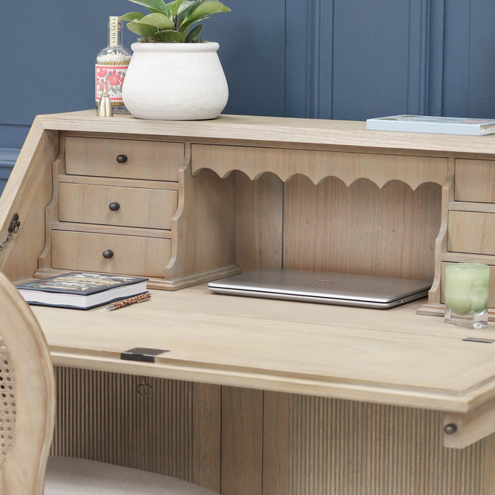 Rustic Wooden Bureau Desk