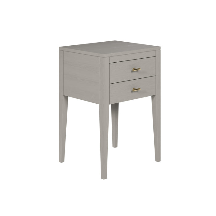 Radford Bedside | Grey 2 Drawer