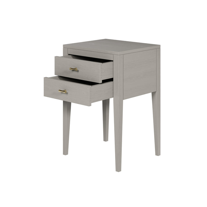 Radford Bedside | Grey 2 Drawer