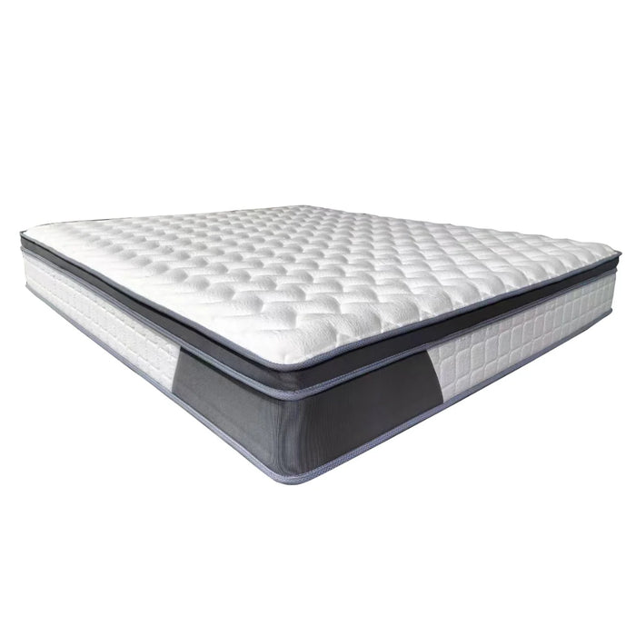 Aluxo Oasis 2000 Pocket Memory Pillow Top Mattress in a Box