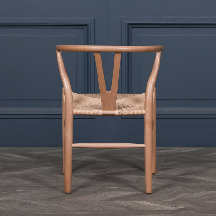 Wishbone Natural Wooden Dining Chair