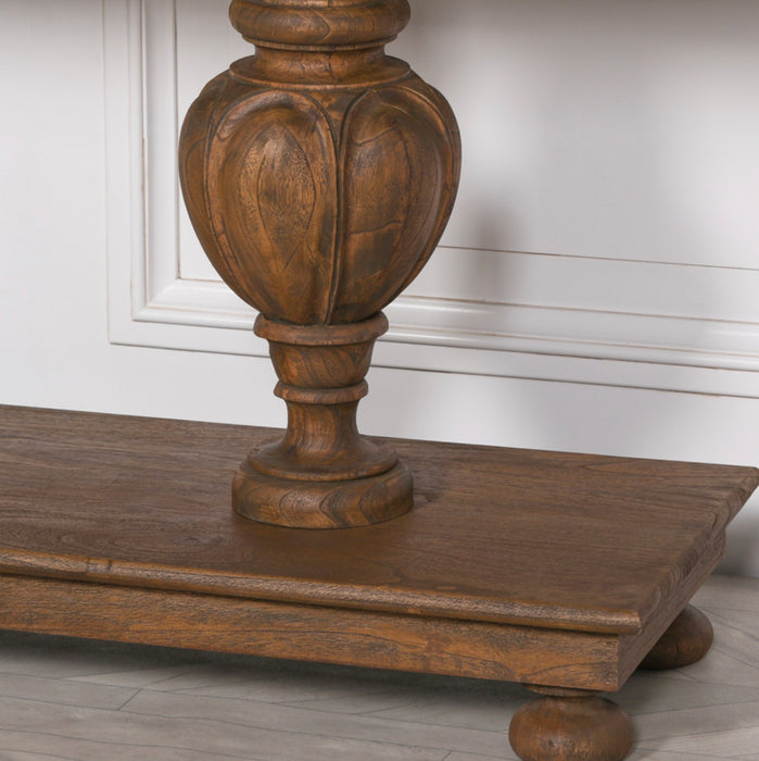 Rustic Wooden Console Table 180cm