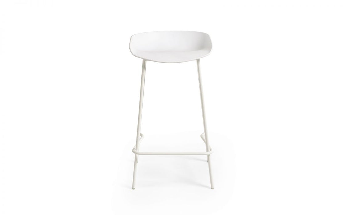 Renzo Bar Stool - White