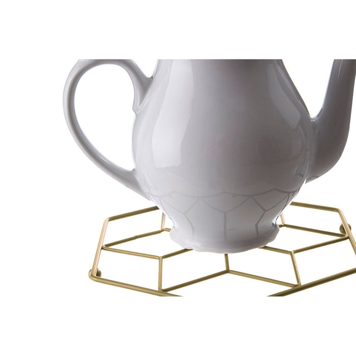 Vertex Matt Gold Contour Trivet