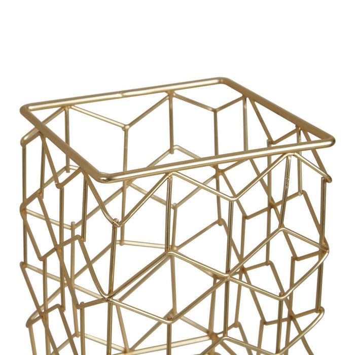 Vertex Contour Utensil Holder - Matte Gold