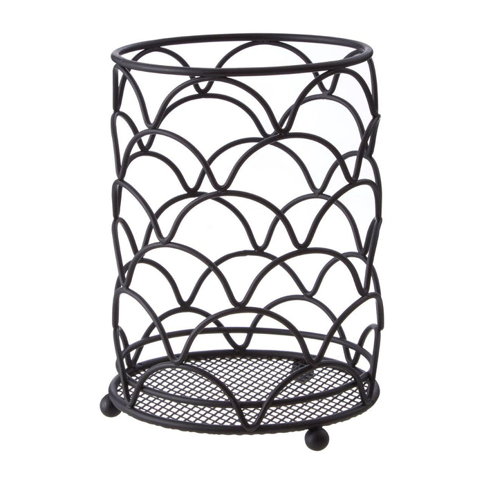 Vertex Deco Utensil Holder - Matte Black