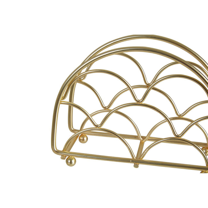 Vertex Contour Napkin Holder - Matte Gold