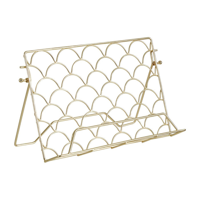 Vertex Deco Cookbook Stand - Matte Gold