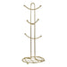 Vertex Deco Matte Gold Mug Tree - Modern Home Interiors