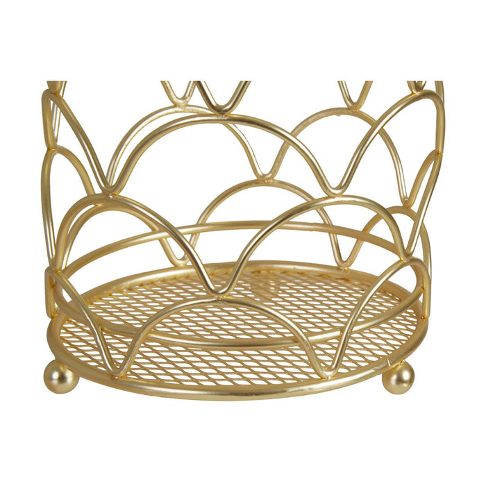 Vertex Deco Utensil Holder - Matte Gold