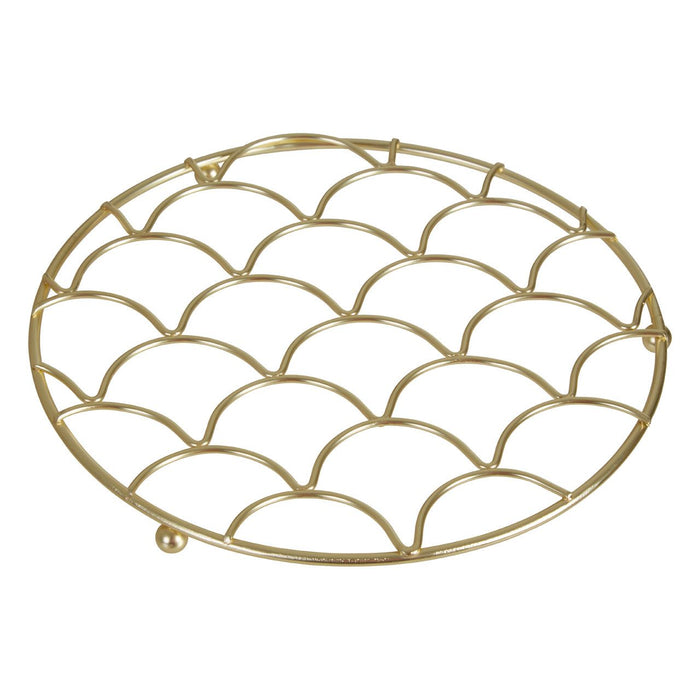 Vertex Deco Trivet - Matte Gold