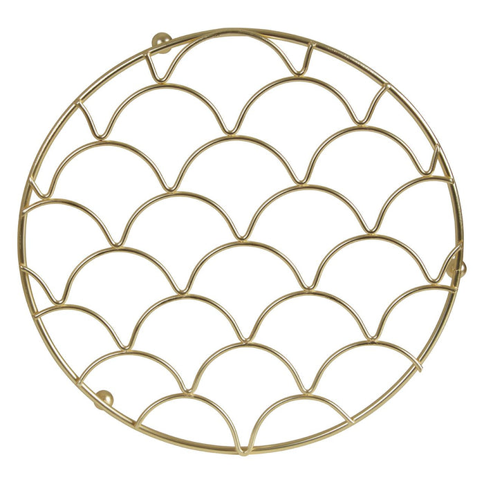 Vertex Deco Trivet - Matte Gold