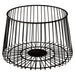 Vertex Deco Matte Black Large Fruit Basket - Modern Home Interiors