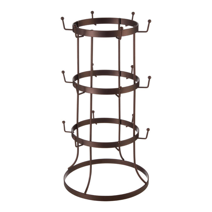 Vertex Iron Bronze Finish 18 Mug Tree