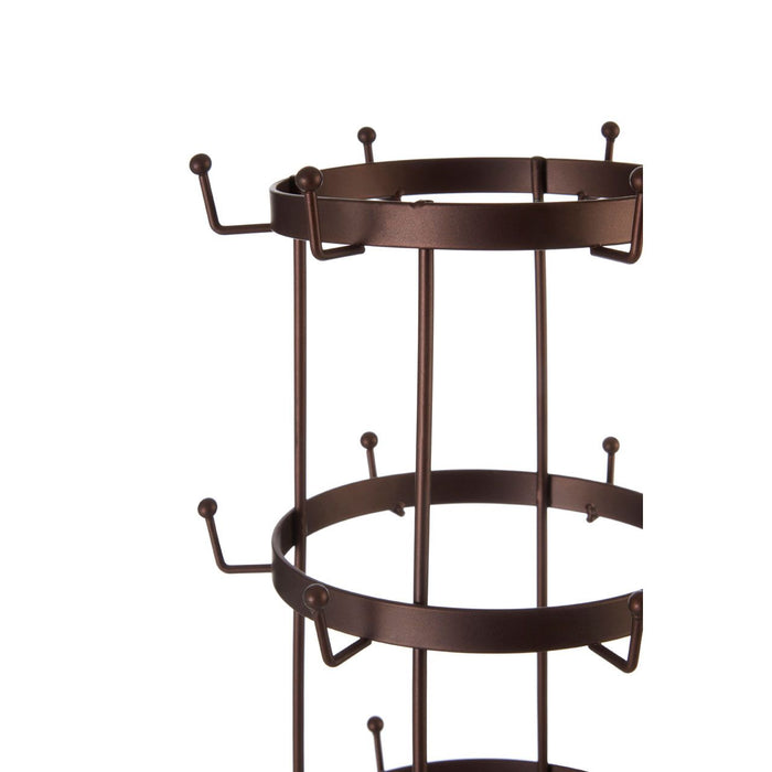 Vertex Iron Bronze Finish 18 Mug Tree