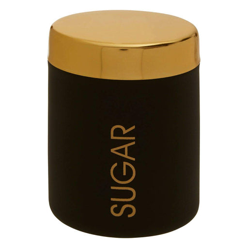 Liberty Black Enamel Sugar Canister - Modern Home Interiors