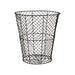 Vertex Black Powder Coat Storage Basket - Modern Home Interiors