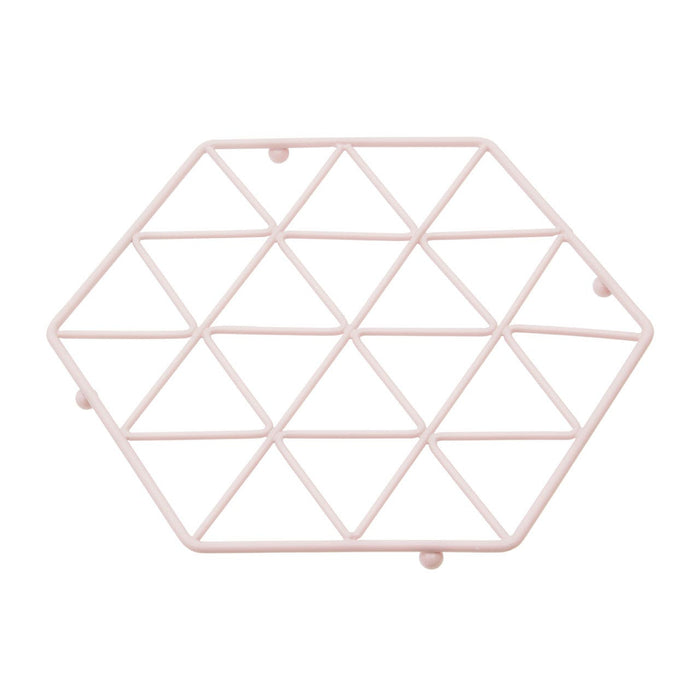 Vertex Pink Finish Trivet - Modern Home Interiors