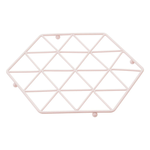 Vertex Pink Finish Trivet - Modern Home Interiors