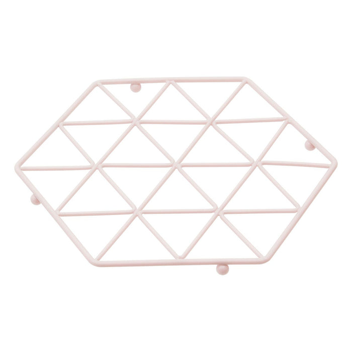 Vertex Pink Finish Trivet - Modern Home Interiors