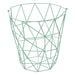 Vertex Green Finish Storage Basket - Modern Home Interiors