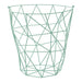 Vertex Green Finish Storage Basket - Modern Home Interiors