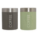 Liberty Grey Enamel Coffee Canister - Modern Home Interiors