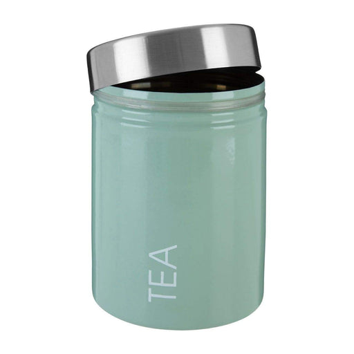 Liberty Pistachio Enamel Tea Canister - Modern Home Interiors