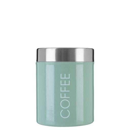 Liberty Pistachio Enamel Coffee Canister - Modern Home Interiors