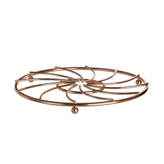 Kitchen Essentials Rose Gold Metal Wire Trivet