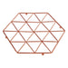 Vertex Copper Finish Trivet - Modern Home Interiors