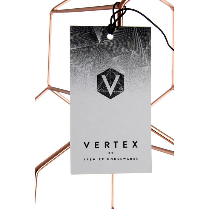 Vertex 6 Bottle Copper Finish Wine Rack - Modern Home Interiors