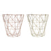 Vertex Copper Finish Storage Basket - Modern Home Interiors