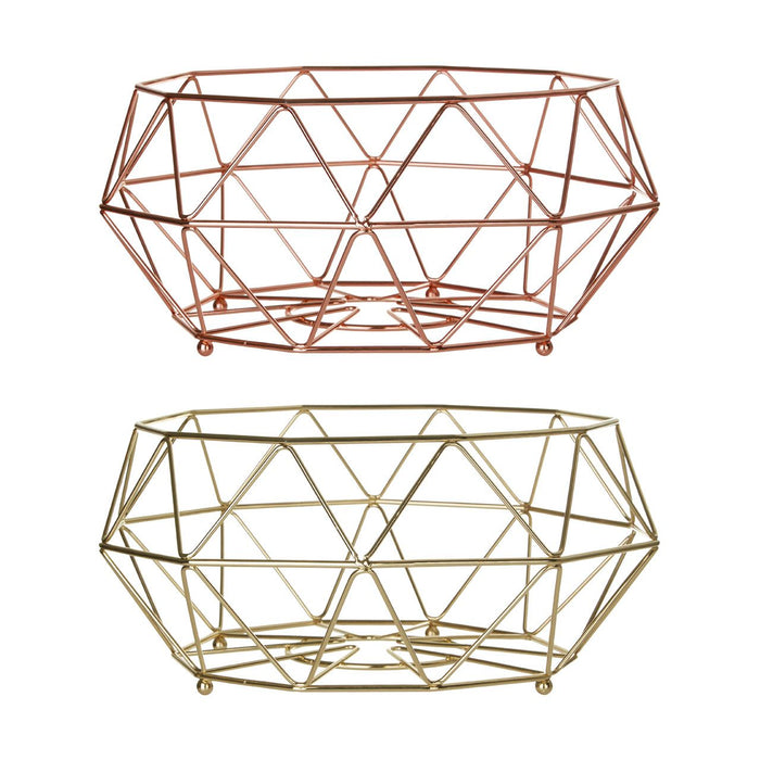 Vertex Fruit Basket - Gold