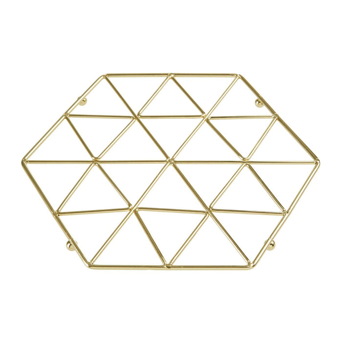 Vertex Gold Finish Trivet - Modern Home Interiors