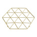 Vertex Gold Finish Trivet - Modern Home Interiors