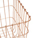 Vertex Square Basket - Copper - Modern Home Interiors