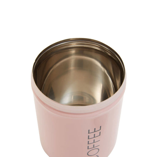 Liberty Pink Enamel Coffee Canister - Modern Home Interiors